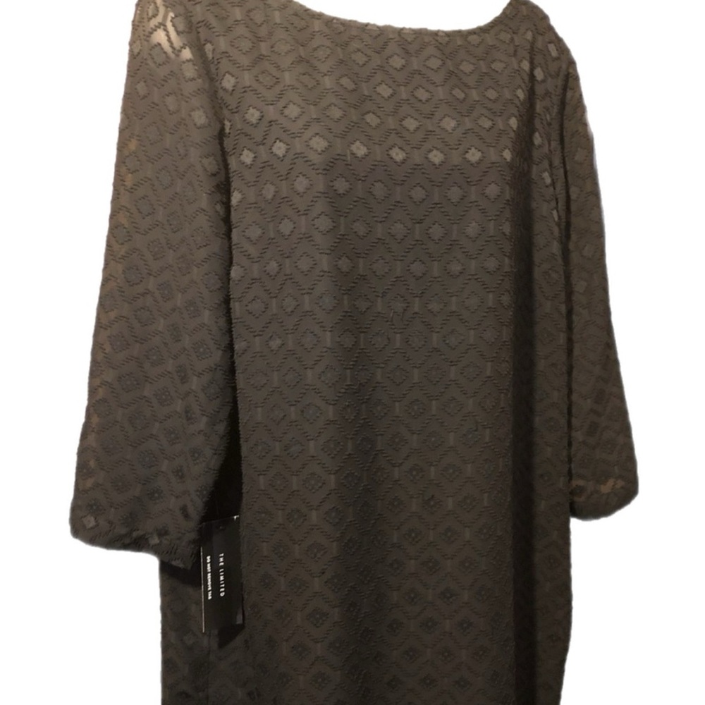 The Limited Black Textured Dress - Picture 3 of 6